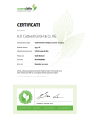 Certificate carbon neutral company 2022