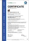 FSSC 22000 certificate valid until 24.05.2026
