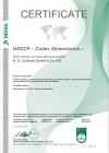 HACCP Certificate 2020-2023